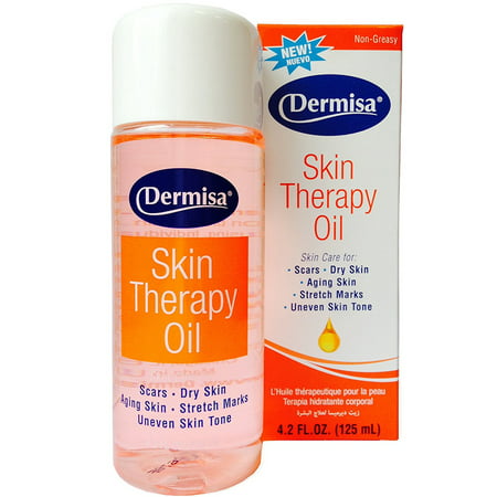 DERMISA DRY SKIN THERAPY OIL For Scars, aging, stretch marks, skin blemishes