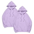 thumbnail image 4 of ZSQDM Plain Hoodies for Women Women's Oversized Sweaters 2025 Long Sleeve Knit Casual Pullover Sweater Fall Outfits Clothes Cozy Sweaters for Women Women Blending Shirts （Xl）, 4 of 6