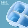 thumbnail image 3 of Large Ice Cube Trays，Easy-Release Freezing Tray with Lid,Ideal for Cocktails,Frozen Treats, 3 of 9