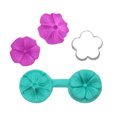 thumbnail image 2 of Advancent 8x molde de de silicona para decoración de pasteles Fondant, molde de decoración de pasteles fácil de desmoldar de calidad Herramientas y accesorios para hornear, 2 of 6