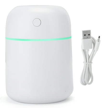 

220ml Air Humidifier USB Foggy Moisturizing Colorful Lights Home Desks Aroma Atomizer