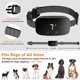 thumbnail image 4 of NBJU Collar antiladridos para perros, collar de entrenamiento antiladridos recargable con 7 vibraciones ajustables de sensibilidad e intensidad para perros pequeños a medianos (negro) Ormromra WMXL-126, 4 of 7