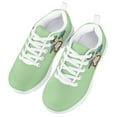 thumbnail image 3 of Pzuqiu Mushroom Boys Tennis Shoes Hedgehog Big Girls Running Shoes Size 3 Lace Up Kids School Shoes Lightweight Breathable Walking Sneakers Outdoor, 3 of 5