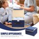 thumbnail image 5 of Caja de almacenamiento de ropa plegable para el hogar, organizador de ropa, caja de almacenamiento para armario de dormitorio, 5 of 7