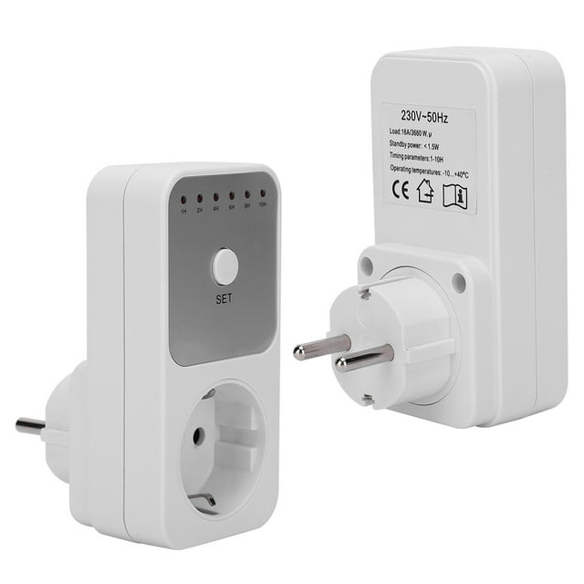 6 Tipos De Ajustes Interruptor De Enchufe Con Temporizador, Enchufe Inteligente, Para Iluminación Del Hogar árbol De Navidad