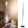 thumbnail image 4 of Lámpara de piezaza Toque Remoto Cálido Esquina Luz de piezaza Decoración Enchufe de La UE Yinane lámpara de pie regulable, 4 of 7