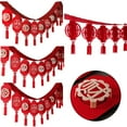thumbnail image 3 of 3D Pendant Spring Festival Blessing Lantern Pendant New Year's Day Banner, 3 of 12