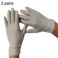 thumbnail image 7 of SPRING PARK 3Pairs Cotton Thin Cosmetics Conductor Coins Inspection Flag Raising Work Gloves, 7 of 7