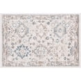 thumbnail image 2 of Bliss Rugs Magic Traditional 2' x 3' Blue and Cream Indoor Area Rug, 2 of 6