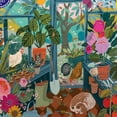 thumbnail image 7 of eeBoo Piece & Love: English Greenhouse - 1000 Piece Puzzle - Adult Square Jigsaw, 23x23", Includes Image Reference Insert, Glossy High-Quality Pieces, 7 of 7