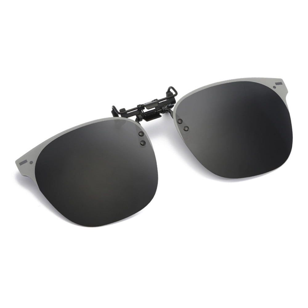 Rimless Anti-Glare UV Protection Sunglasses Comfortable to Wear  For Driving  Black Grey