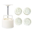 thumbnail image 1 of Plastic Material Mooncake Mold Mooncake Stamp Mooncake Tools for Creative Scenery Shape Baking Molds for Mid-Autumn Fest, 1 of 4