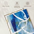 thumbnail image 6 of Elephant Stock Abstract White Gold Splatter Wall Art - Vertical Canvas Wall Art - Living Room Wall Decor - Abstract Canvas - Blue And White Decor - 8" x 12", 6 of 8