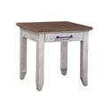 thumbnail image 5 of Bear Creek Rustic Ivory and Honey End Table, 5 of 5