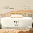thumbnail image 5 of (2 pack) WoodWick Ellipse Scented Candle, White Teak, 16 oz, 5 of 9