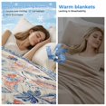 thumbnail image 2 of Blue Red Ethnic Cooling Blanket,Lightweight Breathable Summer Throw Blanket with Double Sided Cold Effect,Vintage Modern Geometric Abstract Art Picnic Blankets Bed Sheet for Hot Sleepers 40"x60", 2 of 8