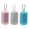 thumbnail image 4 of 3 toallas s de microfibra, transpirables y para el gimnasio. Rosa Gris Azul, 4 of 8