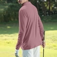 thumbnail image 6 of JGNGSHN Mens Golf Shirt Long Sleeve 3 Button Moisture Wicking Dry Fit Solid Casual Golf Polo Shirts for Men, 6 of 6