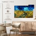 thumbnail image 5 of Elephant Stock Wheatfield With Crows 1890 Wall Art - Horizontal Canvas Wall Art - Living Room Wall Decor - Abstract Canvas - Yellow And Blue Decor By Vincent Van Gogh - 45" x 30", 5 of 8