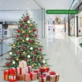 thumbnail image 4 of Gymax 6 Ft Artificial Christmas Tree Unlit Hinged Xmas Tree w/ Metal Stand, 4 of 9