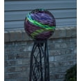 thumbnail image 3 of E-V 10 Inch  Illuminarie Globe Mauve Swirl, 3 of 3