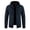 Navy, variant on Fesfesfes Men's Hoodie Tops Fall And Winter Warm Tops Stand Collar Sweater Coat Casual Fleece Lined Jacket
