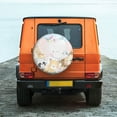 thumbnail image 6 of Naloa Cute Animals PVC Leather Spare Tire Wheel Cover for Car Truck SUV Camper Trailer Universal Fit many size16 inch, 6 of 6