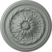 Ekena Millwork 16"OD x 2 1/4"P Wigan Ceiling Medallion