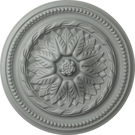 Ekena Millwork 16"OD x 2 1/4"P Wigan Ceiling Medallion