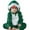 Green, variant on Baby Cute Hooded Jumpsuit Cartoon Animal Outfit Long Sleeve Bodysuit Baby Christmas Gifts Girl Outfitss
