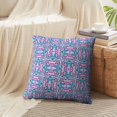 thumbnail image 4 of LALILO Throw Pillow Covers Kaleidoscope Ethnic With Blue Navy Cushion Cover 18" x 18", 3863 Pack, 4 of 6