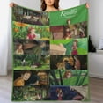 thumbnail image 2 of Throw Blanket and Pillowcase Set For The Secret World of Arrietty Thin Bed Couch Decor Kids Adult Nap Micro Fleece Fuzzy Blankets Bedroom Car All Season Birthday Gifts 30×40 inch, 2 of 5