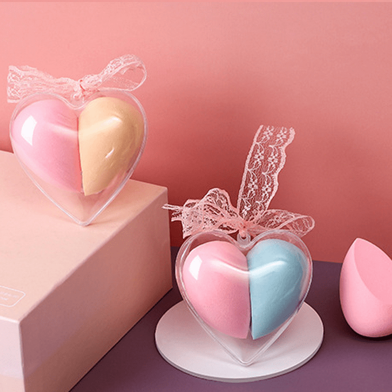 PROLUX - Heart Shaped Duo Blending Sponge – Doll Lashes Cosmetics Store