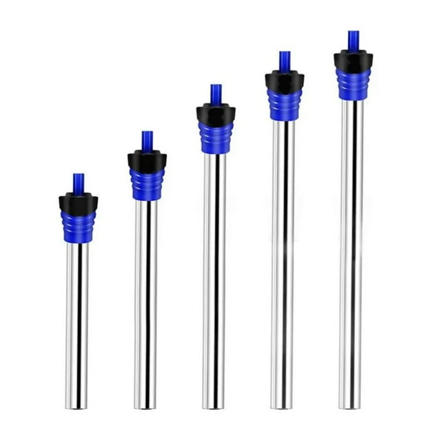 Chauffe-aquarium en Acier Inoxydable Réglable Thermostat Submersible Tige de Chauffage