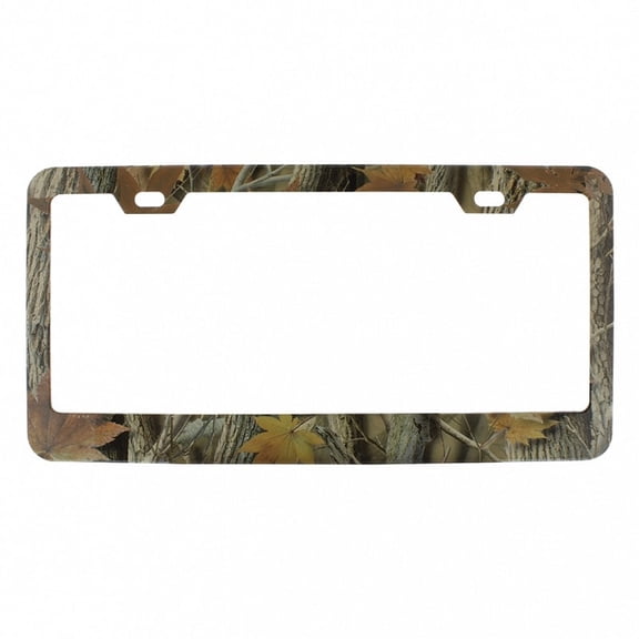 Camouflage License Plate Frame Tag Holder Truck Trailer Car Pickup