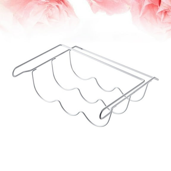 LOLIPPYY Iron Bottle Storage Rack for Beer Bottles, Fridge Organizer for Office Use, 1 Piece Holder