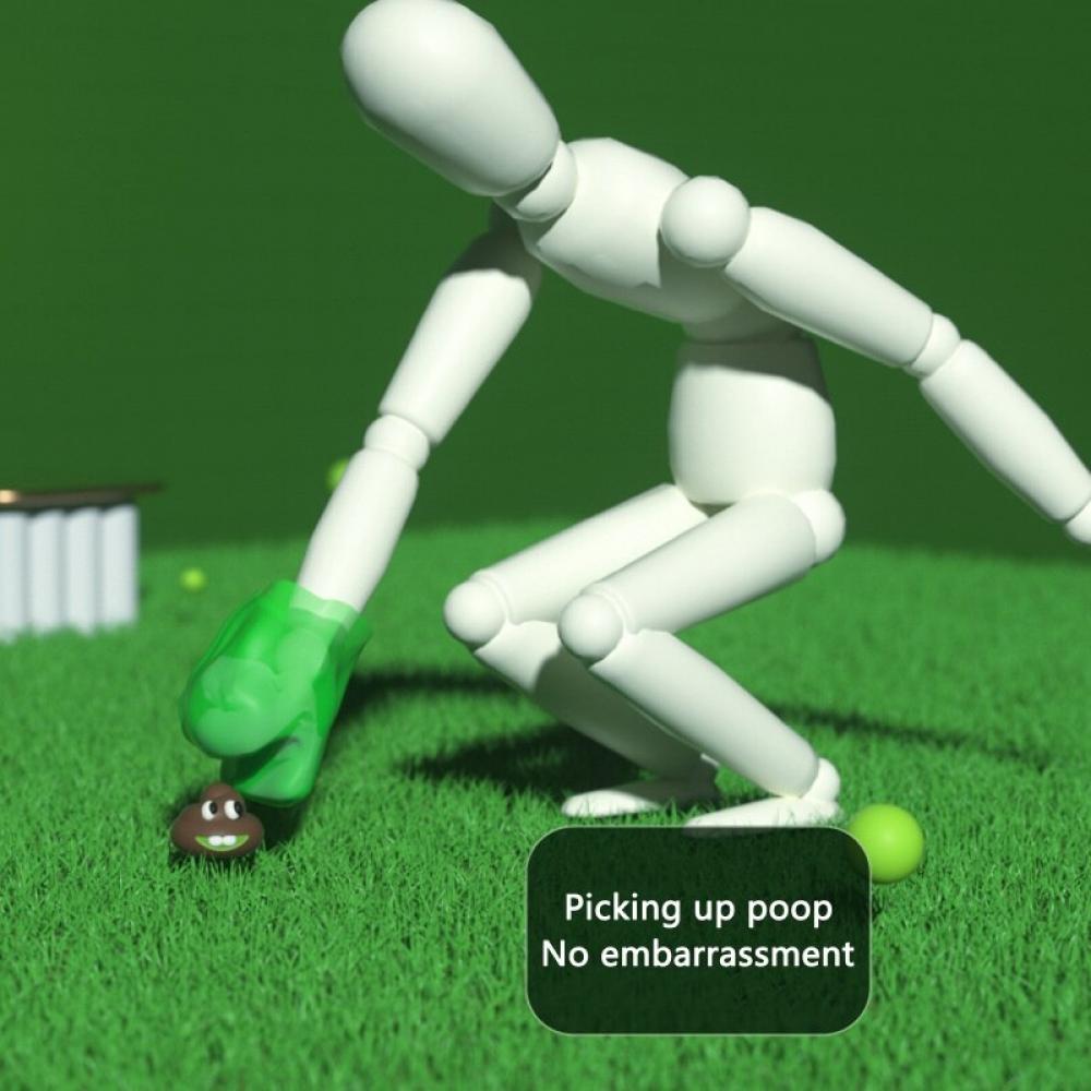 Pet Dog Cat Pooper Scooper Frog Shape Poop Scoop Outdoor Cleaner Waste