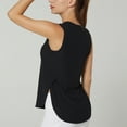 thumbnail image 5 of Mittory Workout Tops for Women Racerback Sports Athletic Tank Tops Sleeveless Loose Fit Yoga Shirts Running Gym Clothes, 5 of 7