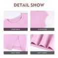 thumbnail image 3 of CURBODO Women's Summer 2 Piece Sets Lounge Travel Outfits Crewneck Sleeveless Tank Matching Lined Split Skirt Shorts Trendy Sweatsuits, 3 of 5