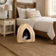 thumbnail image 3 of Petmaker Cat Pet Bed, Igloo, Soft Indoor Enclosed Covered Tent/House for Cats, Kittens and Small Pet, 3 of 8