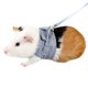 thumbnail image 2 of Arnés y correa para conejos de cobayas para mascotas pequeñas, chaleco con correa para el pecho a rayas azules para animales, cobayas, chinchilla, conejo, rata, ardilla, erizo, hurón, accesorio para, 2 of 8