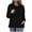 Black, variant on hotojiny Womens Hoodie Shirts Fall Long Sleeve Drawstring Casual Pullover Shirts Lightweight Hooded Tops with Pocket