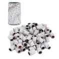 thumbnail image 4 of 100 Uds bandas de lijado para decoración de uñas anillos de lijado para manicura profesional herramientas de salón de uñas blanco, 4 of 8