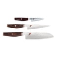 thumbnail image 1 of MIYABI 6000 MCT 3 Piece Knife Set, Brown, 1 of 5