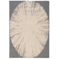 thumbnail image 2 of Safavieh Courtyard Lincoln Radiant Indoor/Outdoor Area Rug, Dark Gray/Beige, 5'3" x 7'7", 2 of 9