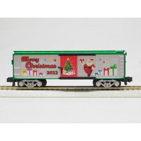 LIONEL AMERICAN FLYER 2022 CHRISTMAS BOXCAR S GAUGE 2219340