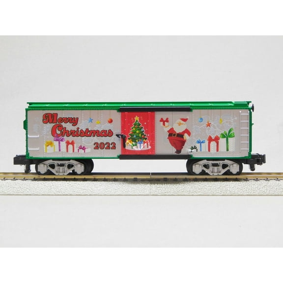 LIONEL AMERICAN FLYER 2022 CHRISTMAS BOXCAR S GAUGE 2219340
