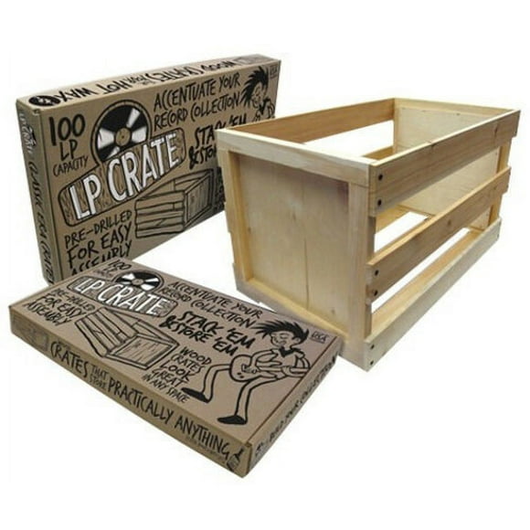 Vinyl Styl VS-RS-04 Original LP Crate 12 Inch LP Record Storage 110 to 120 Capacity