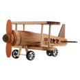 thumbnail image 1 of Wooden Airplane Toy for Decoration Retro Wooden Airplane Model Collectible, 1 of 5