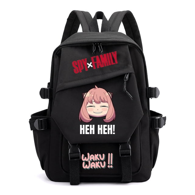 Mochila escolar infantil de dibujos animados de la familia Anyas Forgers de Spys